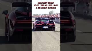 Mclaren Senna Rare Hypercar Y Rear Wing Acceleration & Quick Specs