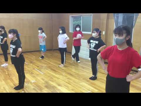 準備体操 エアロビック検定導入 キッズダンシング金曜日クラス キッズガーデン武蔵小杉教室 指導 梶原和歌子 深野朋果 2021,5,21 元住吉 新丸子