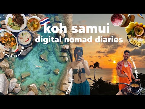 KOH SAMUI VLOG | a realistic few days as a digital nomad in Thailand ??