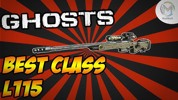 BEST CLASS SETUP "L115" (Call Of Duty Ghosts Multiplayer)