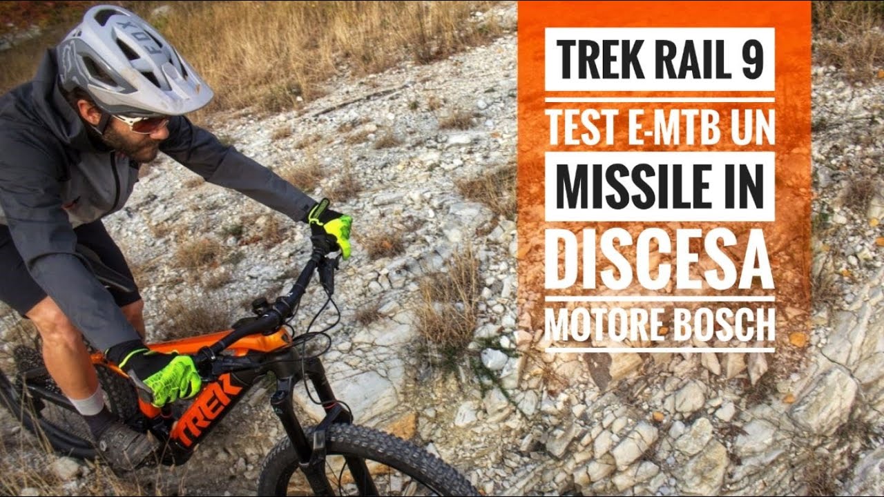TEST TREK RAIL 9 2021 E-BIKE ENDURO CHE TI FA ANDARE VELOCE… MOLTO VELOCE -  YouTube