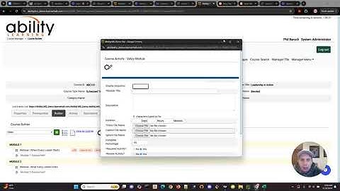 CourseBuilder Tutorial