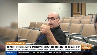 Tempe High remembers math teacher killed in wrong-way crash
