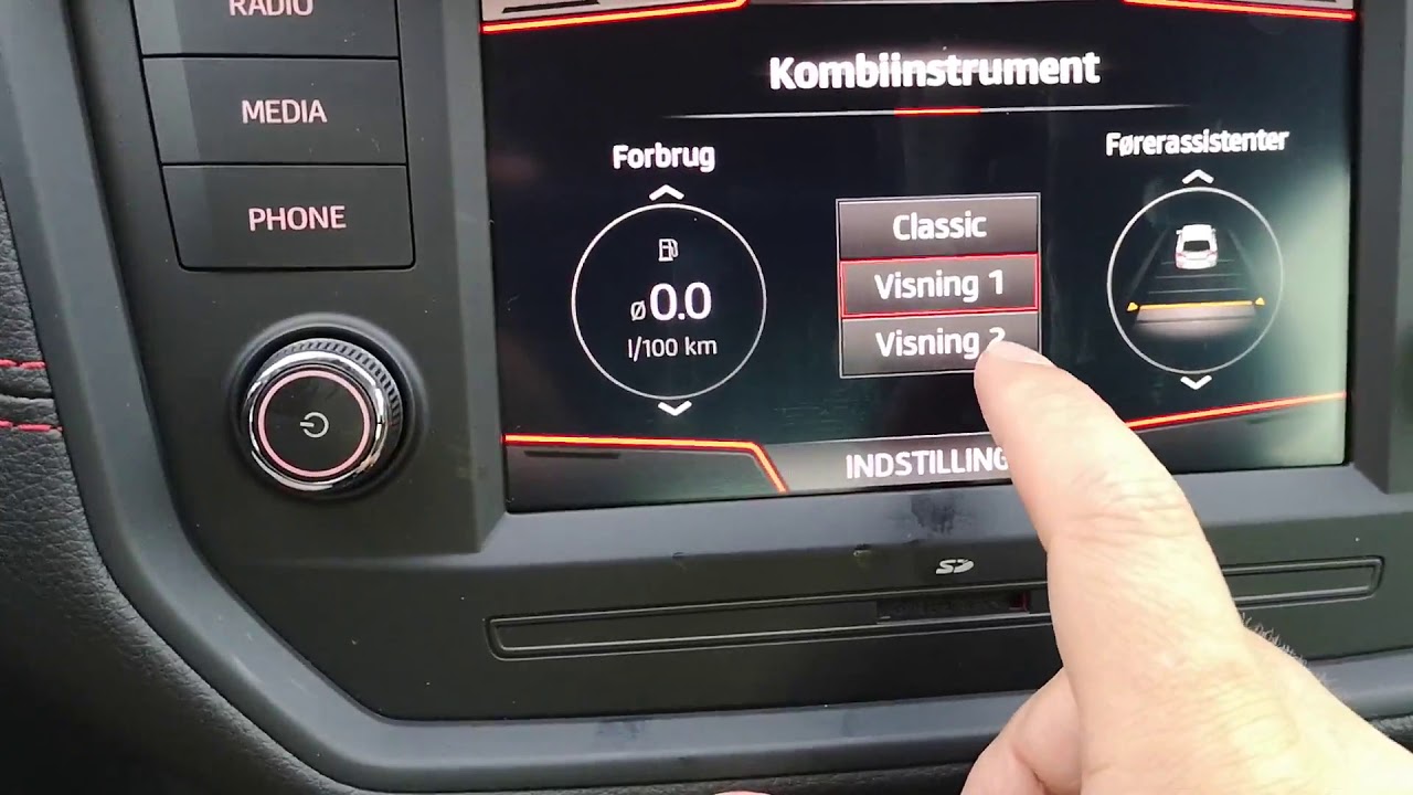 Seat 2019 Digital cockpit Gennemgang Part 2 YouTube