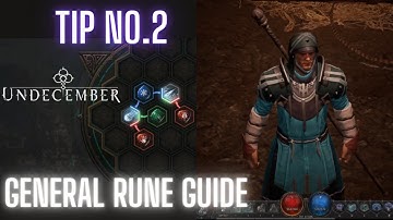 UNDECEMBER tips for new players | No.2  General Rune guide
