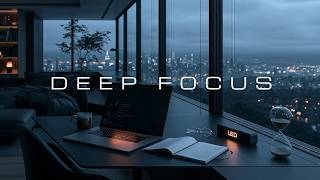 Deep Work Music For Intense Concentration | Ambient Focus Music For Coding And Studying At Night