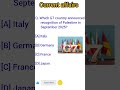 Current affairs G7Countries #GKQuiz #GKShorts #GlobalFacts #StaticGK #QuizChallenge