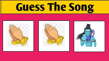Guess The new Song । Guess The Song By Emoji। part 9।।