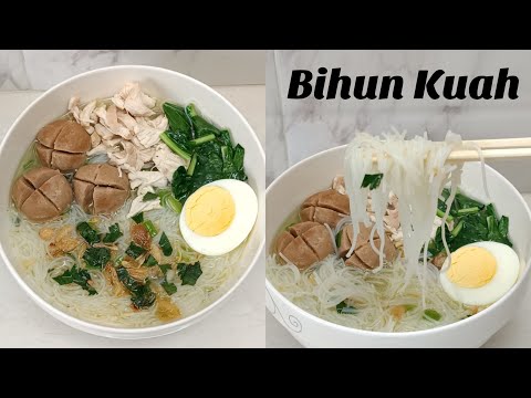 Masak Bihun Kuah Simple