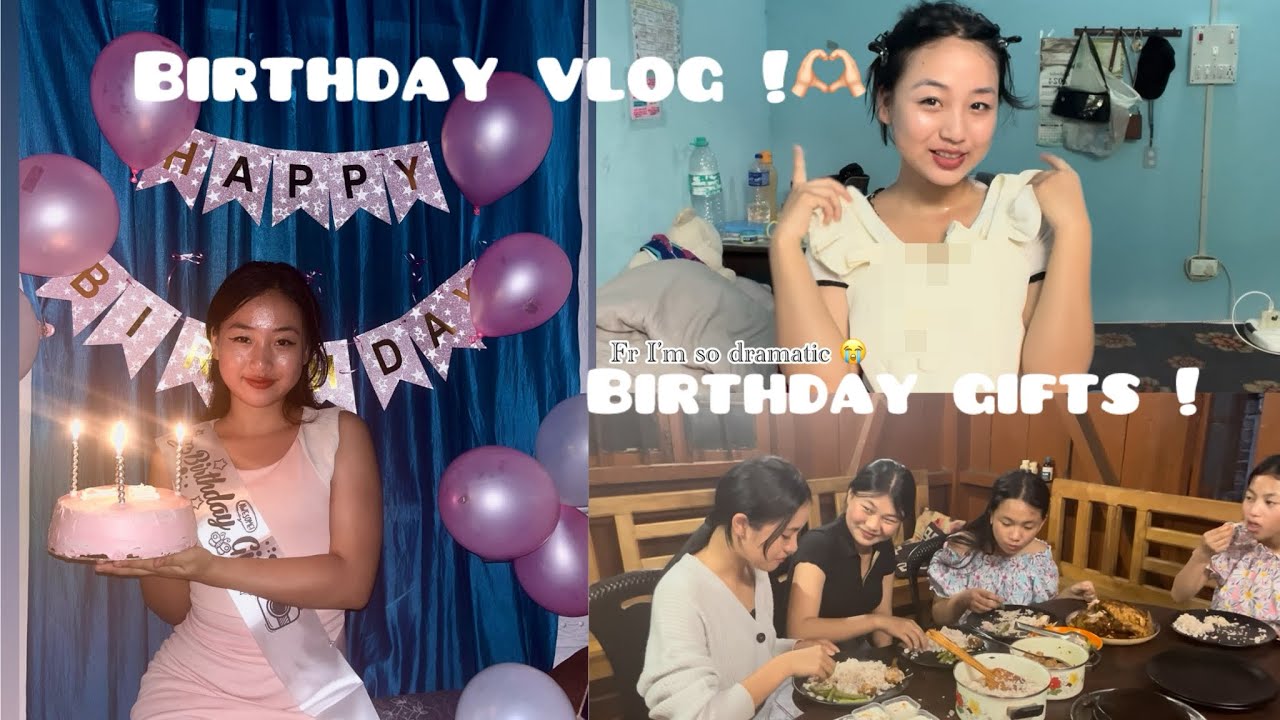 Finally,My Birthday Vlog Is Here!🎂| Gifts Unwrapping At The End,Don’t Miss It!🤩