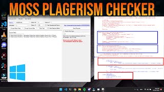 MOSS Plagerism Software Tutorial for Windows (Setup and Installation) screenshot 3