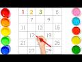 Counting 1 to 30 | Learn ABC A to Z | 2D Shapes | ABC ,1 to 20 | Number Rhymes | Kids Learning Video