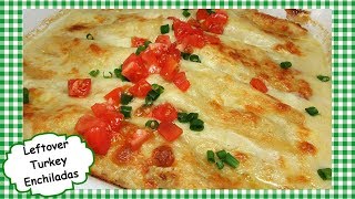 This turkey enchiladas recipe is great for using leftover thanksgiving
or if you have some chicken. these flavor...