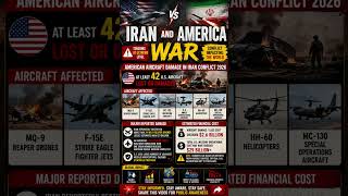 American Aircraft Damage in Iran Conflict#Iran #America #IranVsAmerica #USIranConflict