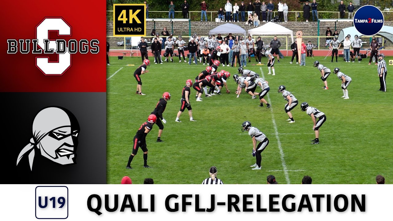 U19 | Spandau Bulldogs vs. Berlin Rebels | Qualifikation zur GFLJ-Relegation | 2024 [4K UHD]