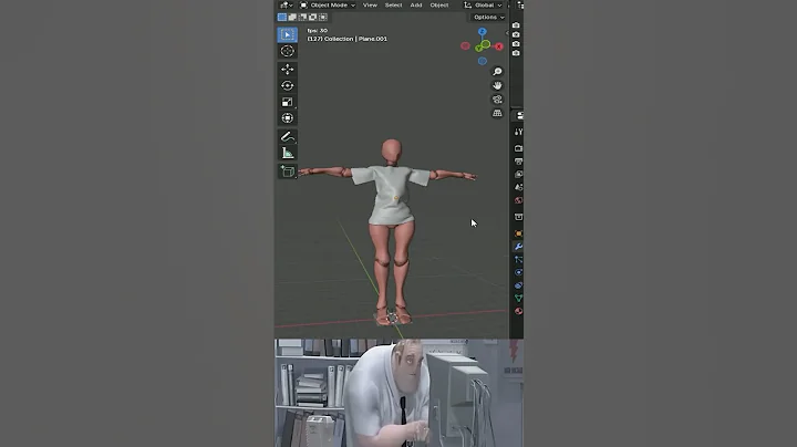 Noob vs Pro Artist: 3D Clothing Design #blender #blendertutorial #clothsimulation #blendercommunity