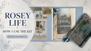 How I’m Using the Rosey Life August Sticker Kit | Journal Flip-Through