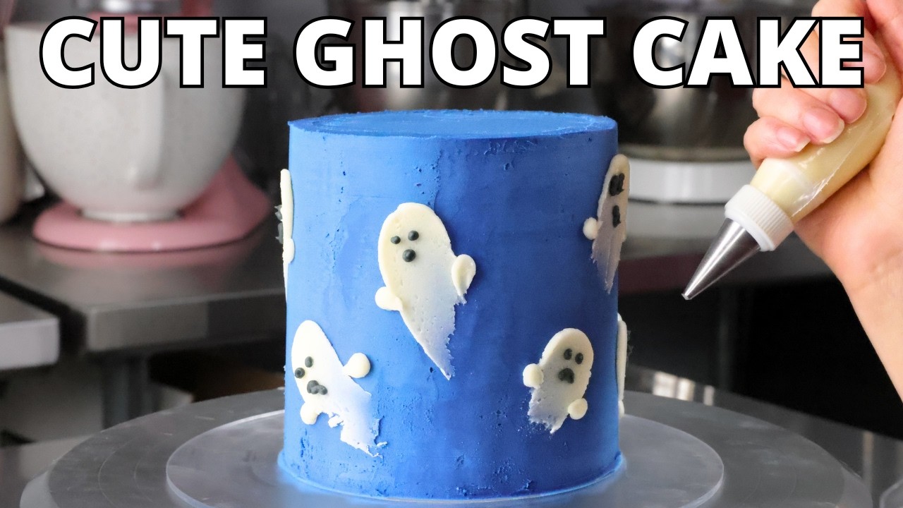 How to Make a Ghost Cake — Anyone Can Do This!