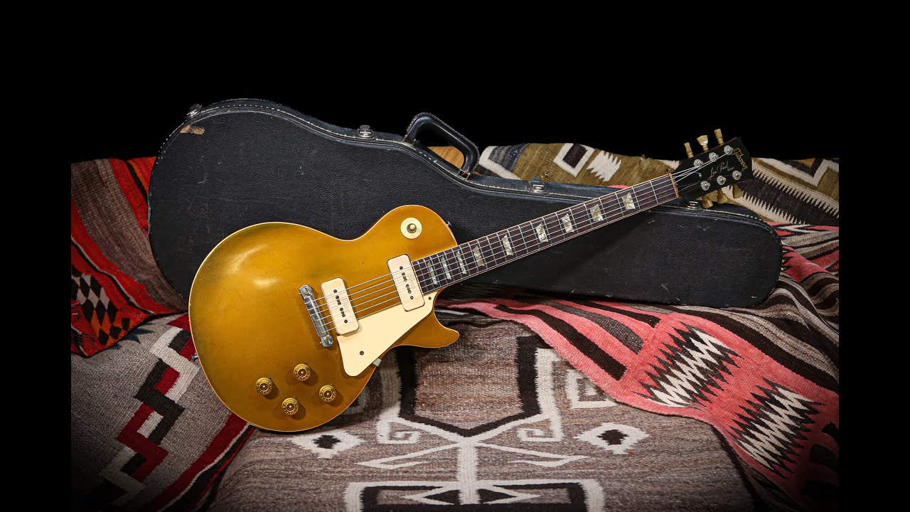 1971 Gibson Les Paul Gold Top Reissue - YouTube
