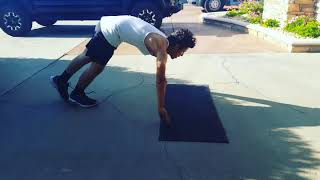 13 year old does double back clap push up
