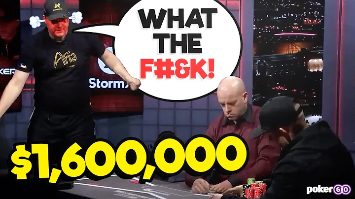 $1,600,000 At Stake & Phil HELLMUTH Is FURIOUS!
