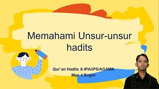 Download Lagu MEMAHAMI UNSUR-UNSUR HADIS || QURDIS KELAS X with Abdul Mulki