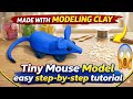 You Won’t Believe This Adorable Clay Mouse! 😍 | Step-by-Step Guide nice video slime