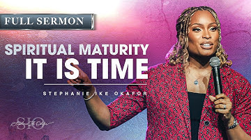Spiritual Maturity: It