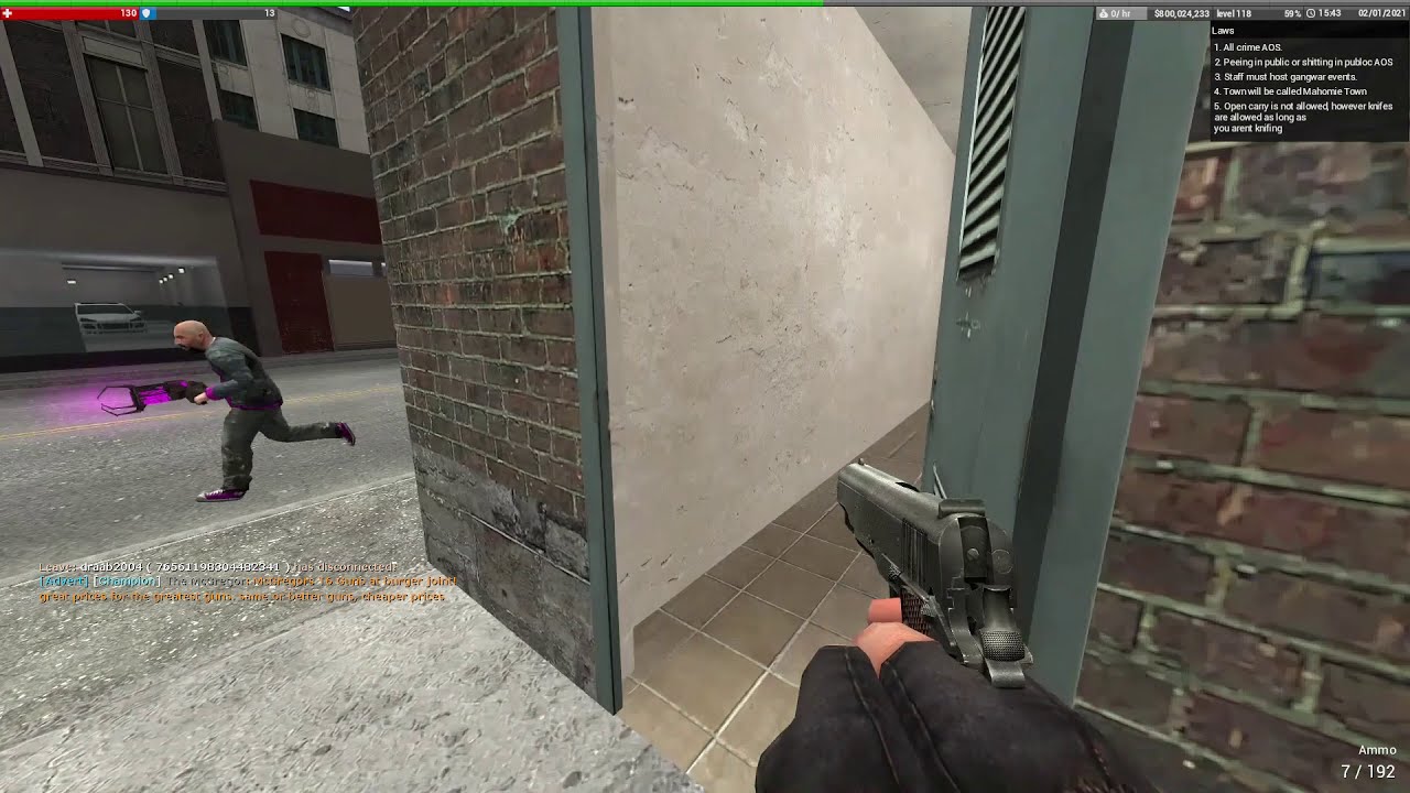 Secret door in CityRP