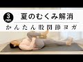 【寝ながら3分】習慣にすれば股関節がみるみる柔らかくなる!しつこい夏のむくみも解消!かんたん股関節ほぐし