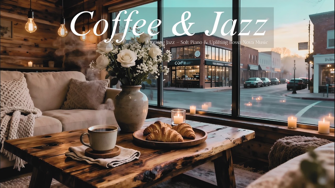 March Morning Jazz ☕ Relaxing Coffee & Happy Bossa Nova Instrumental for Work & Study