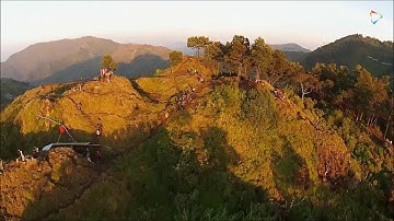 Dieng Plateau, a historical sights in central Java, Indonesia