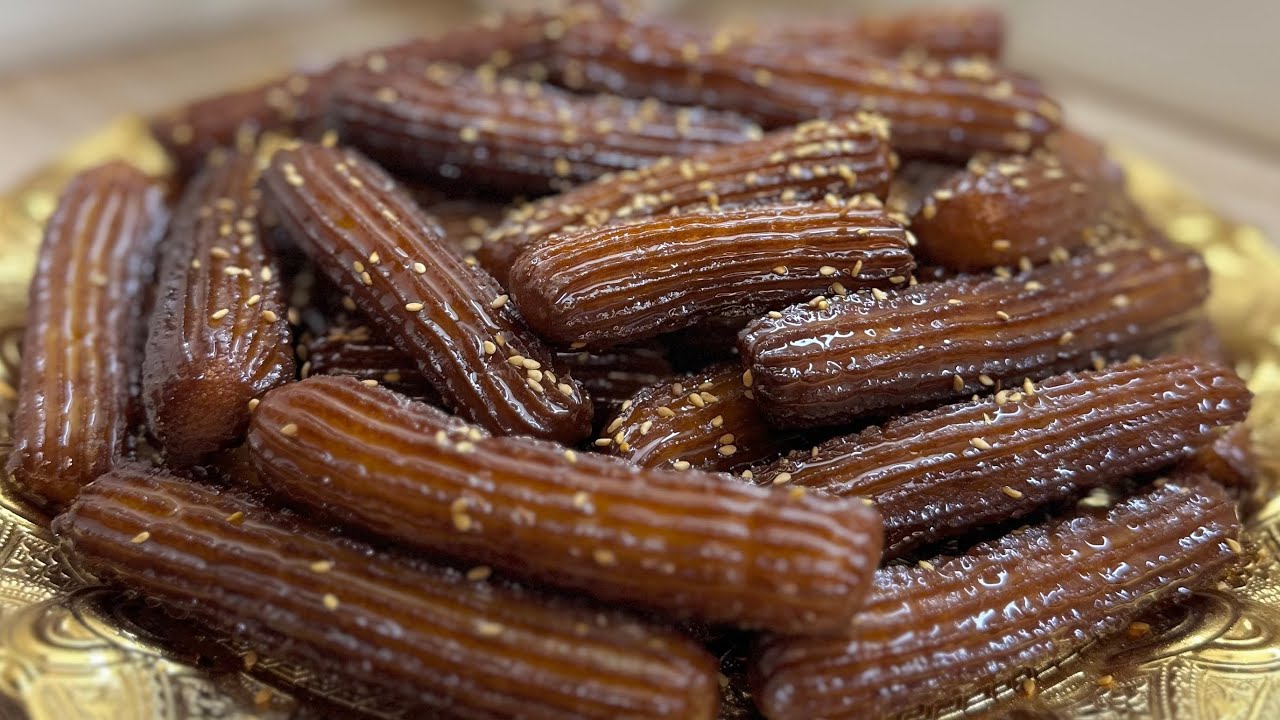 معسلات رمضان 🌙 زلابية البانان بمقادير مضبوطة 💯ما تزيديش تشريها من برا .