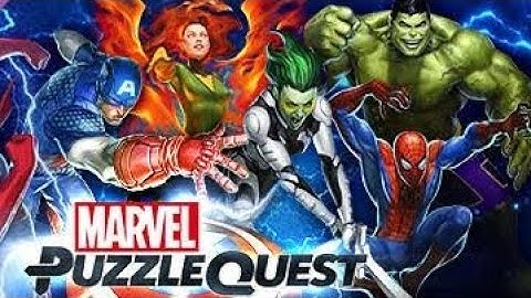 MARVEL Puzzle Quest PART 1 Gameplay Walkthrough - iOS / Android