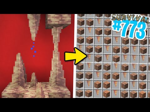 Video: Come fare le stalagmiti in Minecraft?