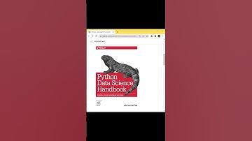 Python Data Science Handbook #shorts