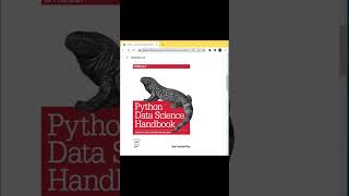 Python Data Science Handbook #shorts