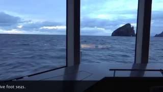 FPB 78-1 Cochise Heaves-to in a Heavy Squall