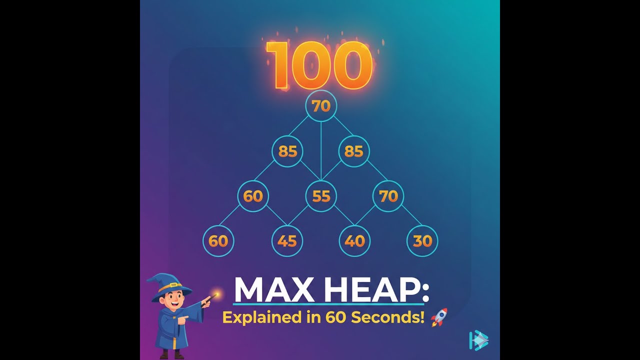 Mastering Max Heaps: Efficiency in Priority Queues - YouTube