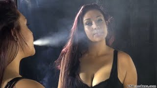 Kayla smoking model from USA SMOKERS all clips
