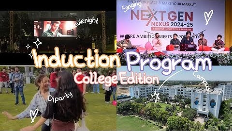 Student Induction Program 2024 | For Freshers | CGC | New Journey with CGC Jhanjeri | College Life