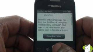 Downloading BlackBerry App World | Curve 8520 | The Human Manual screenshot 3