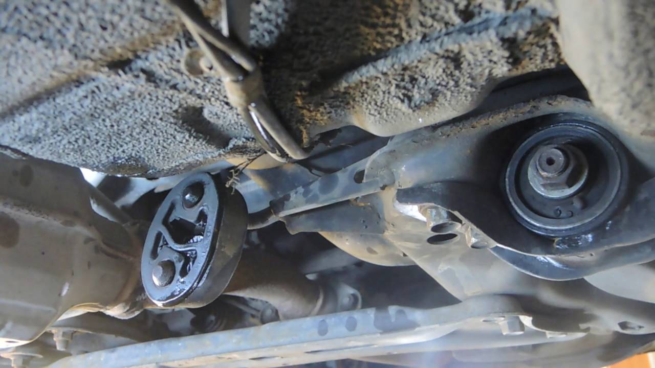 Rubber exhaust mounts replacement Mazda 626 YouTube
