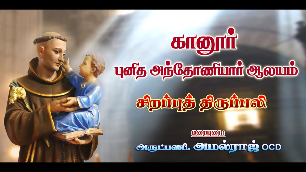 ஆகஸ்ட் மாத முதல் செவ்வாய் திருப்பலி # புனித அந்தோணியார் ஆலயம் # கானூர் #அருட்பணி. அமல்ராஜ் OCD#