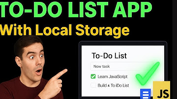 🔥 Build a Mind-Blowing To-Do List App with Local Storage | HTML, CSS & JavaScript for beginners