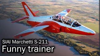 SIAIMarchetti S211  Italian flying trainer