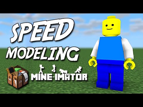 Lego Figure - 3D Modeling [Mine-imator]