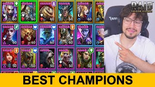 The Best Champions to Build in RAID Shadow Legends (Rare, Epic, Legendary and Mythics included)