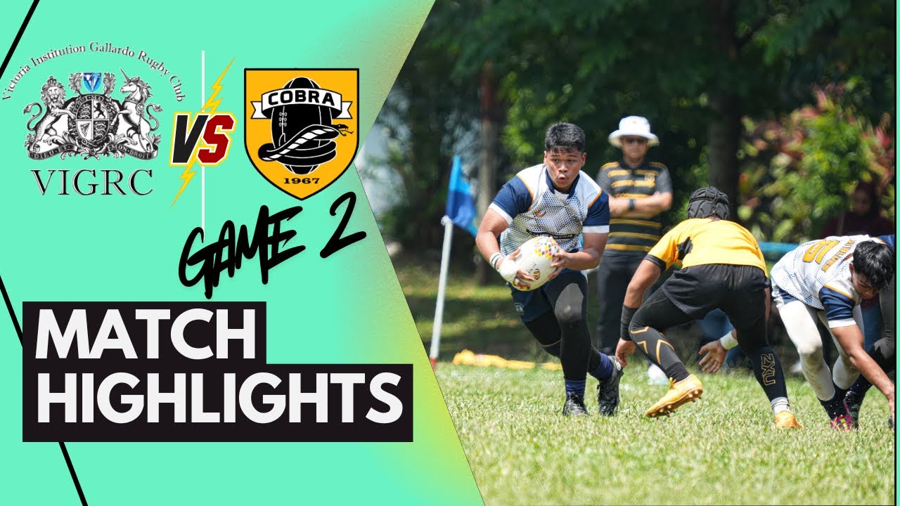 [4K] SUPER SCHOOL RUGBY SSR2026 PRE-SEASON TEST MATCH I COBRA VS VIGRC: GAME 2