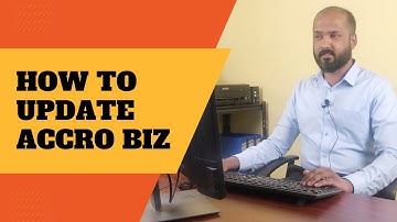 How to update AccroBIZ ERP